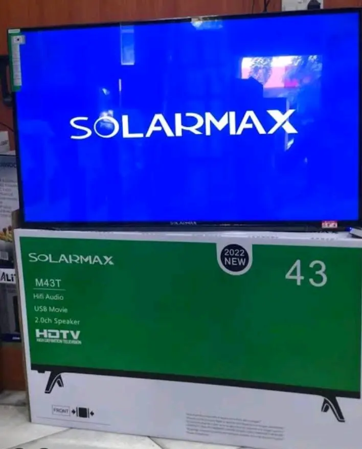 Solarmax 43-inch Smart Frameless TV thumbnail 2