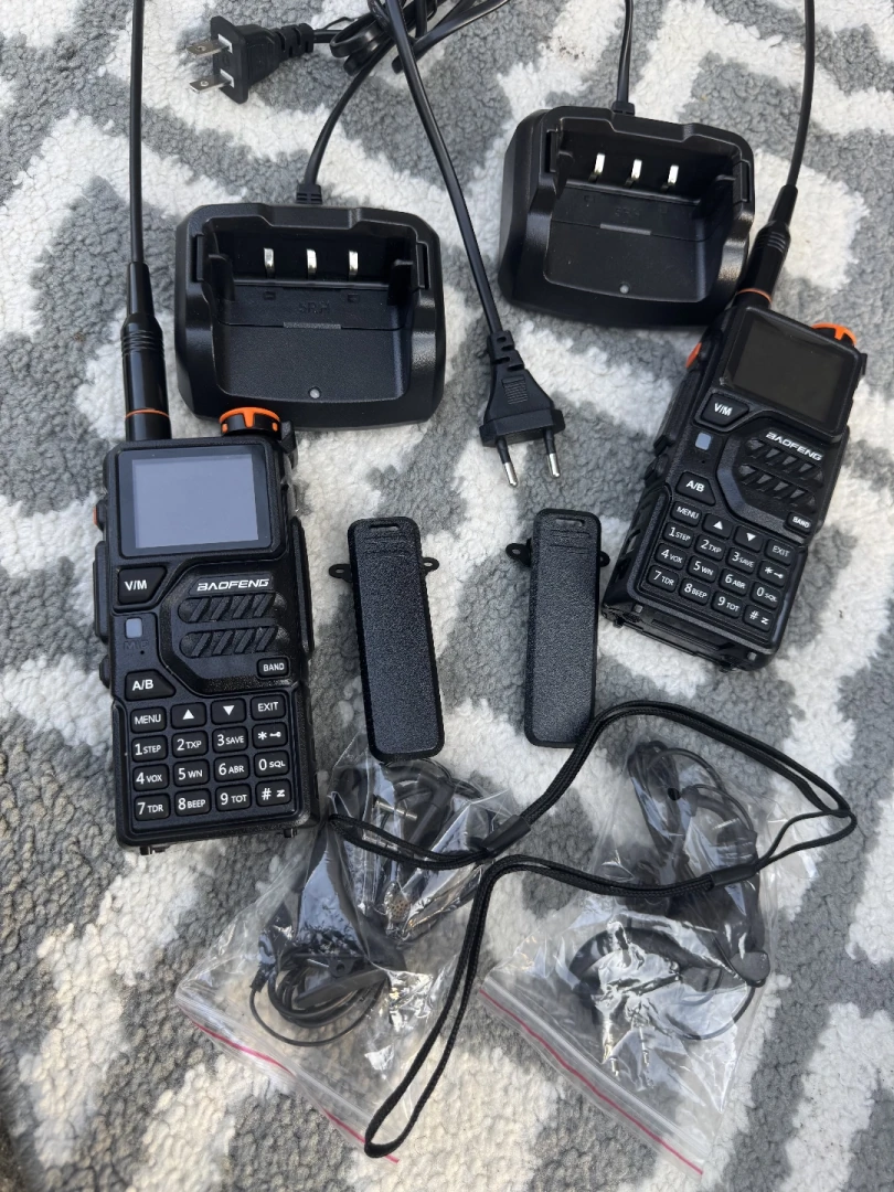 New Black Baofeng K5 PLUS Handheld Walkie Talkie thumbnail 2