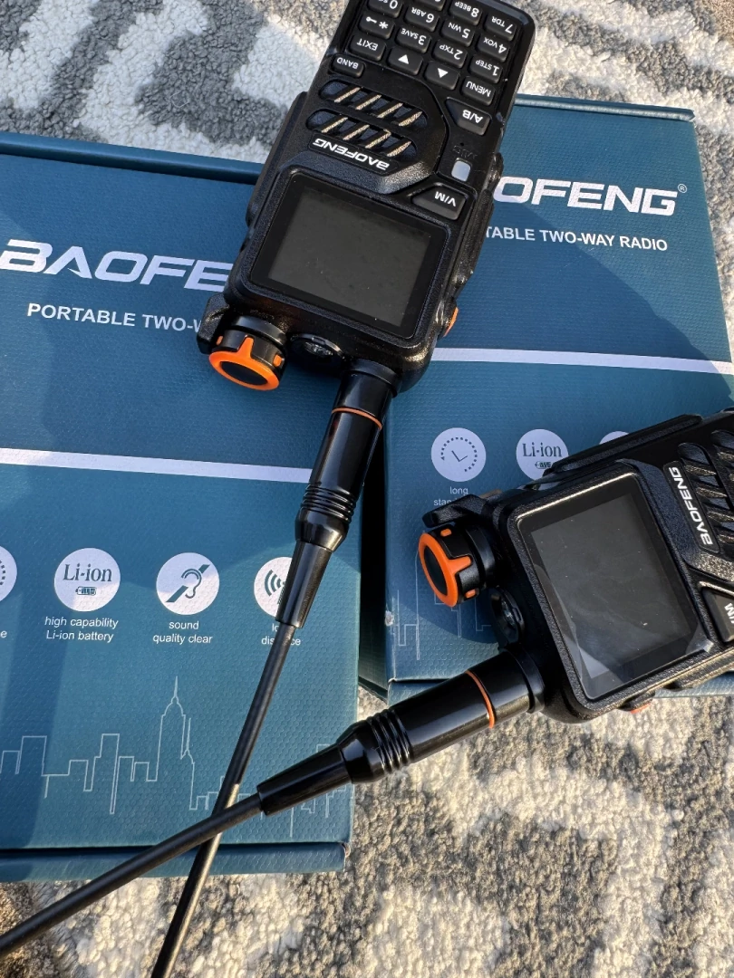 New Black Baofeng K5 PLUS Handheld Walkie Talkie thumbnail 3
