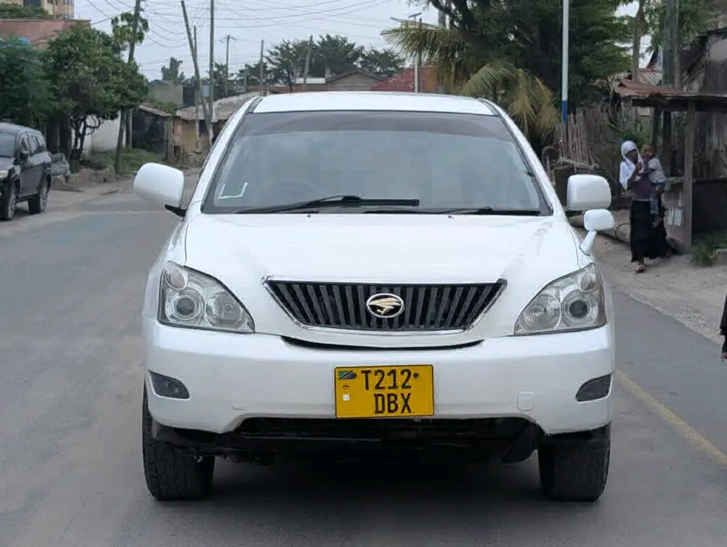 Toyota Harrier 2005 Pearl White T212 DBX