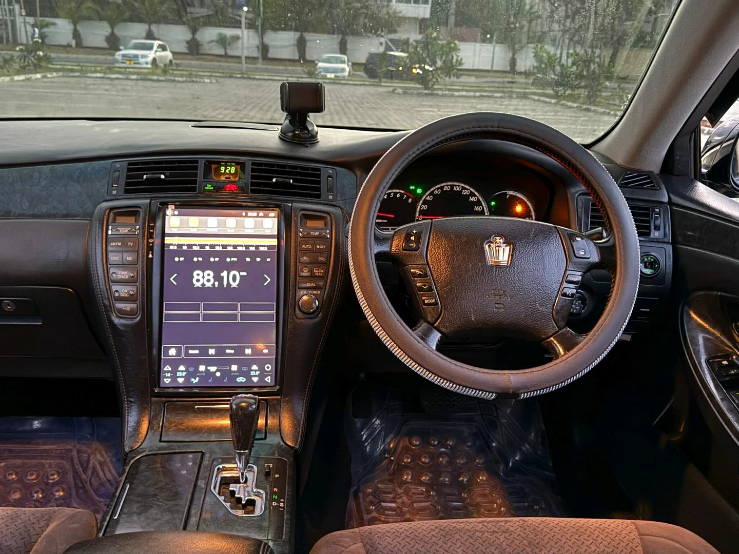 Toyota Crown Athlete 2006 Black thumbnail 8