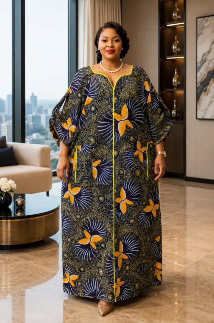 Kitenge Dress za Kisasa