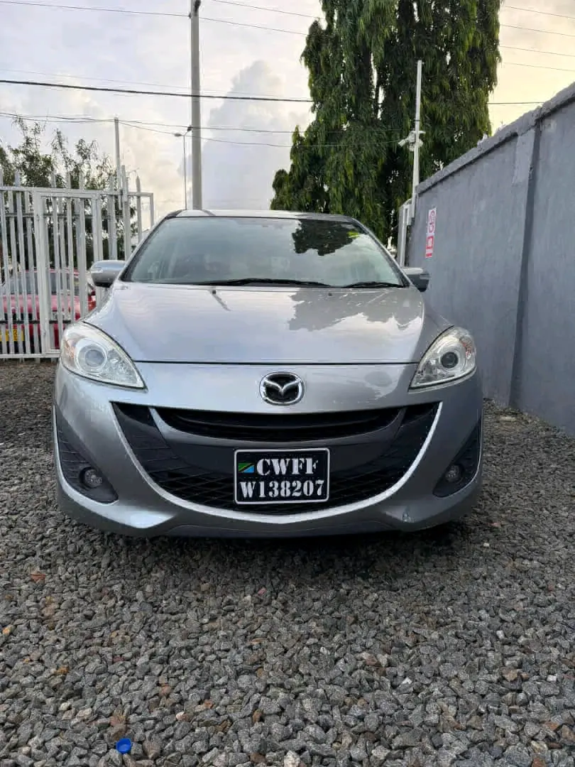 Silver Mazda Premacy 2016
