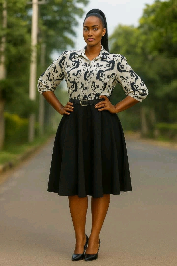 Blauzi na Sketi za Kike (A-line Skirt)