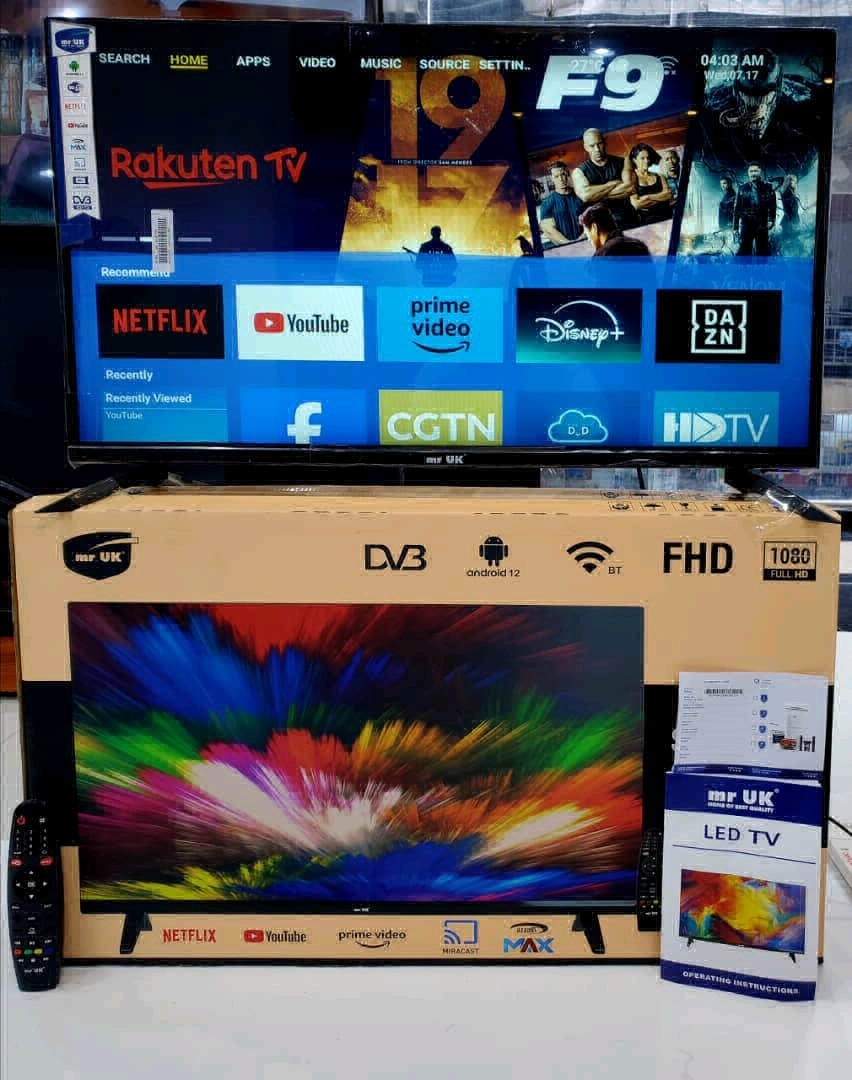 New 43-inch MR UK Smart TV Full HD Android 12