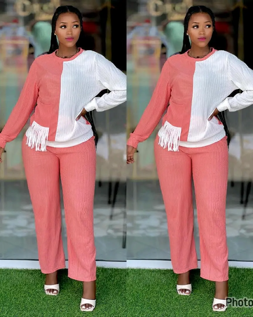 New Women's Two-Toned Fringe Event Outfit