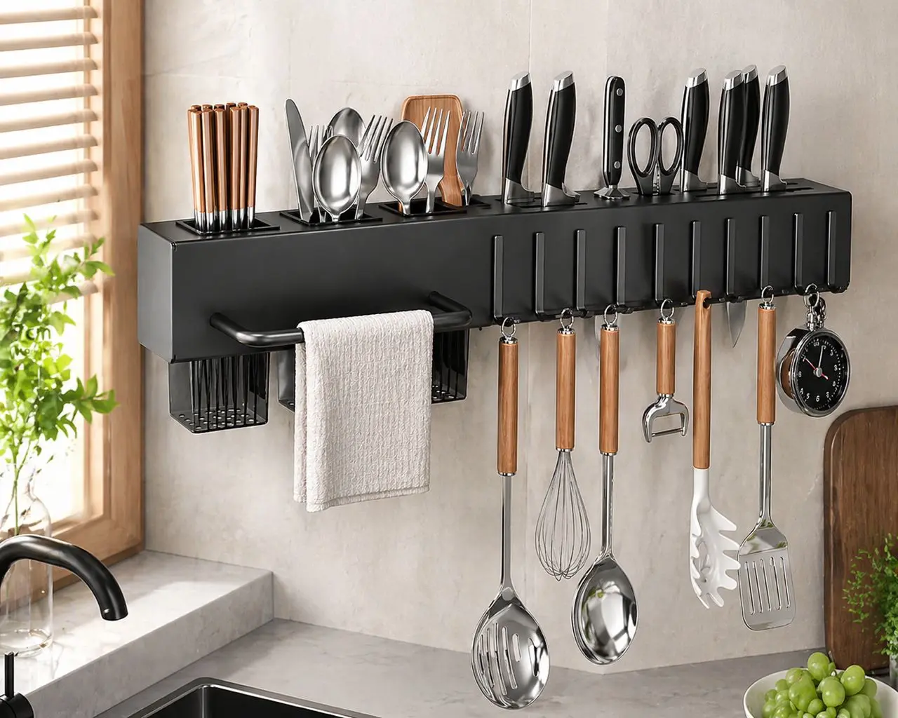 Quality Kitchen Organizer Rack