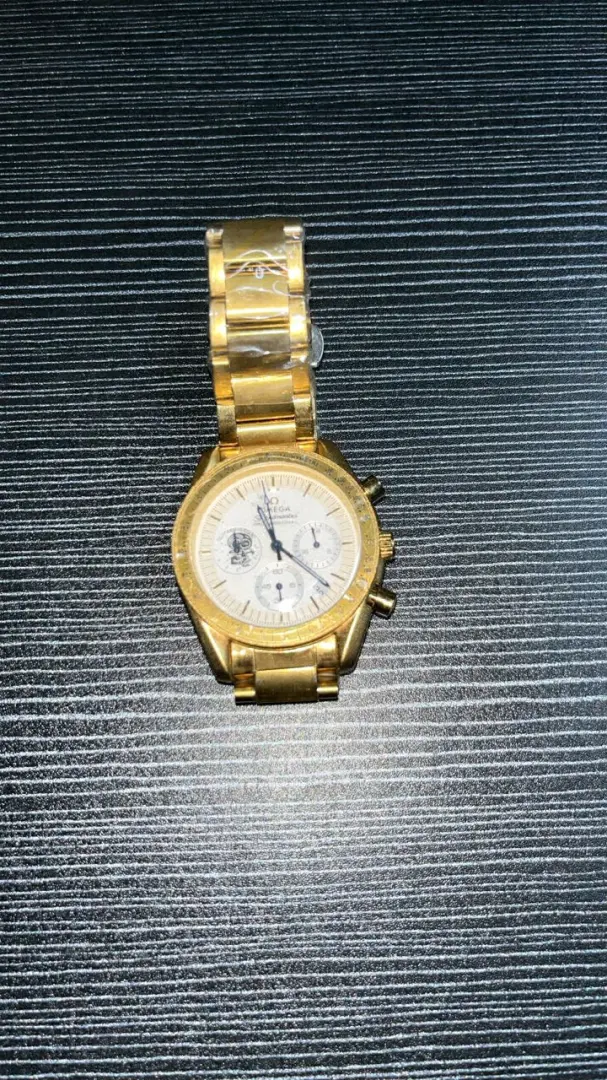 Omega Speedmaster Golden Watch