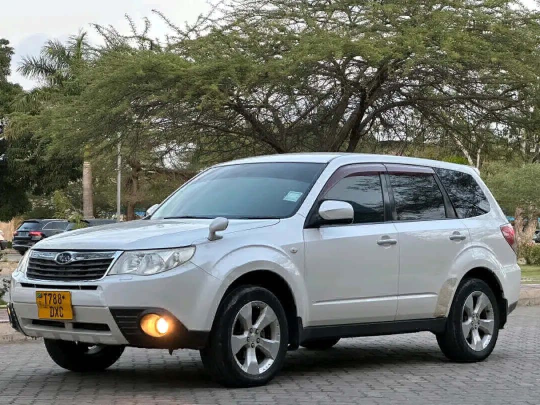 Subaru Forester DXC 2009 Nyeupe thumbnail 3