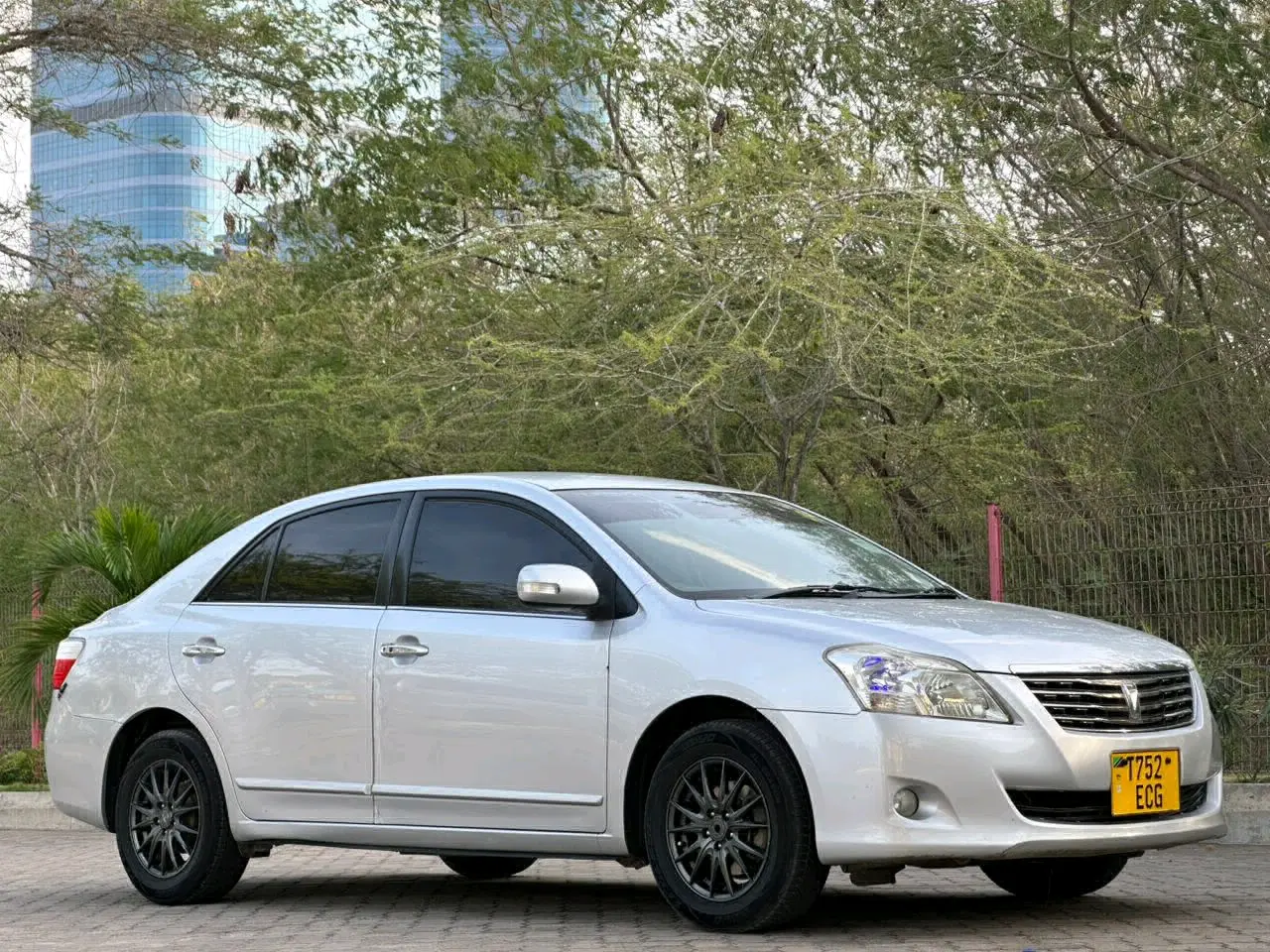 Toyota Premio X 2008 Silver thumbnail 5