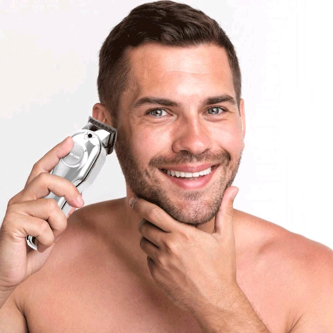 Green Lion Pro 2 Grooming Set - Silver 2000mAh thumbnail 3