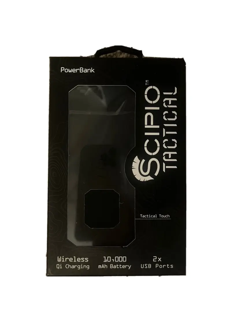 Scipio Tactical Power Bank 10,000 mAh Wireless Qi thumbnail 2