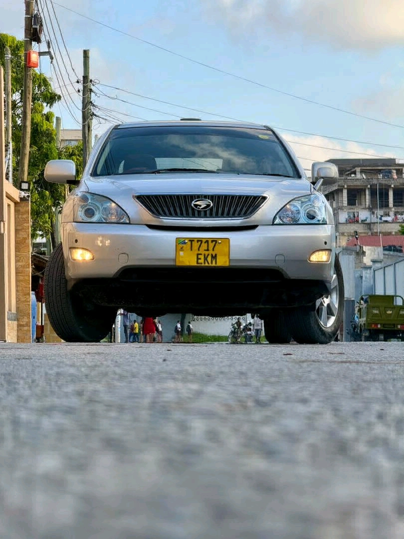 Toyota Harrier 2004 Silver EKM thumbnail 2