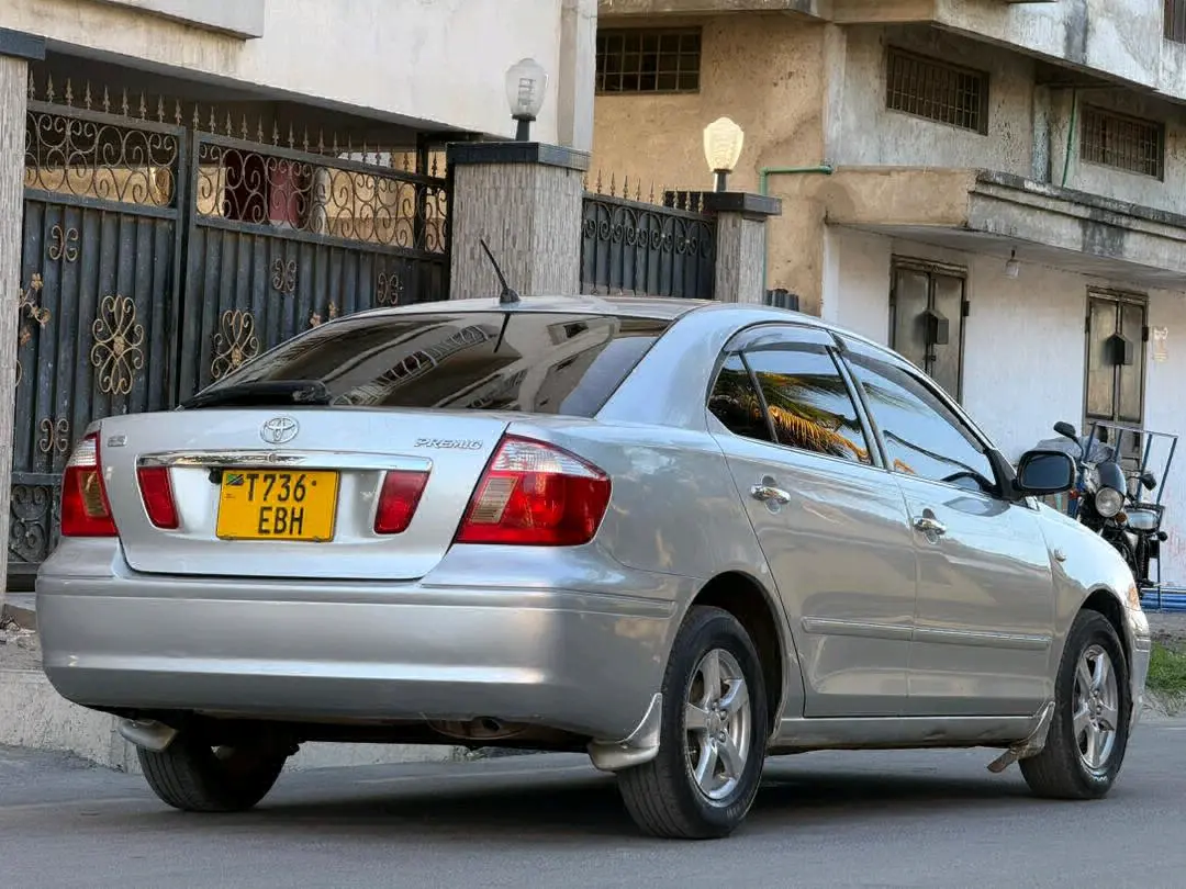 Toyota Premio X 2002 Silver thumbnail 4
