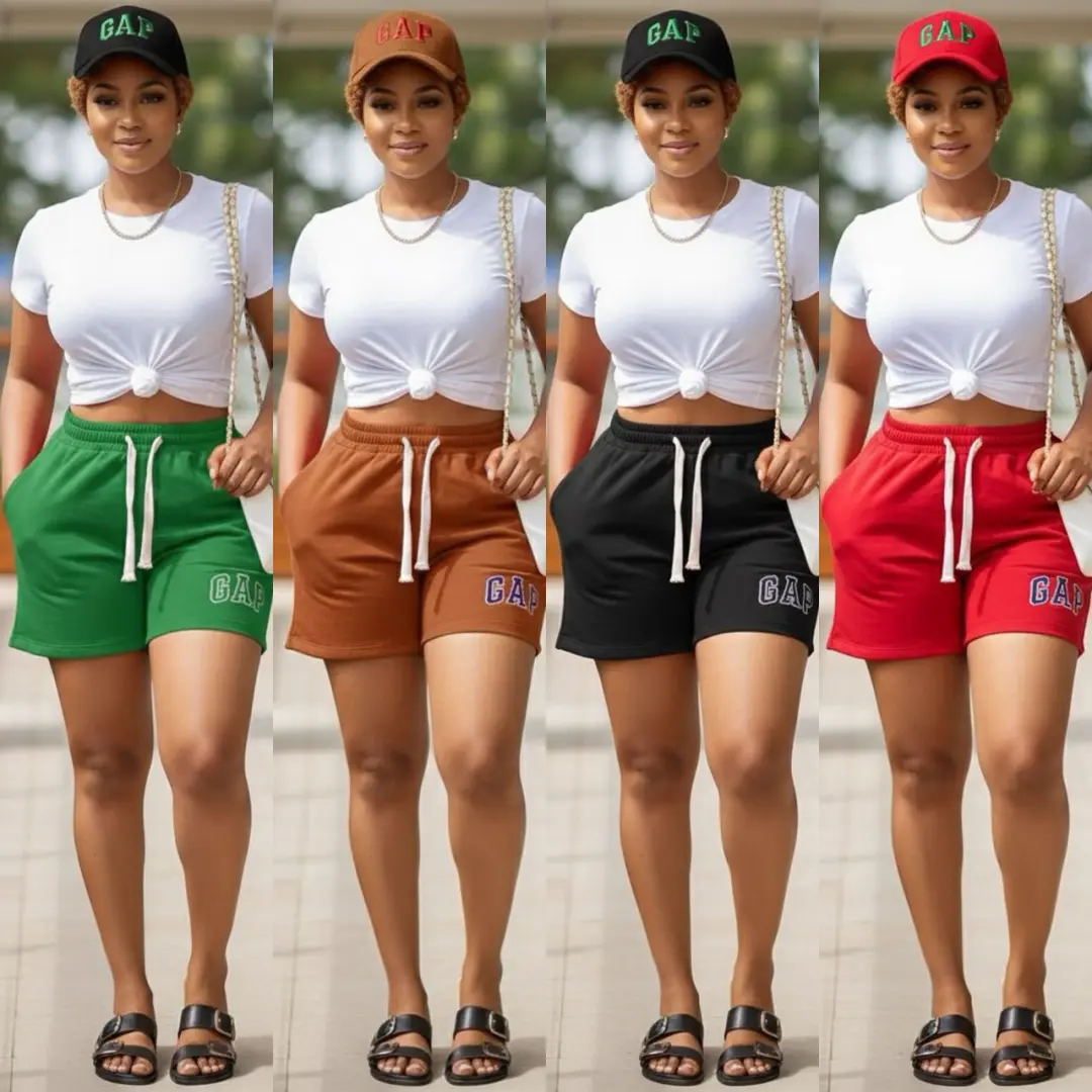 Athletic Shorts with Cap Set