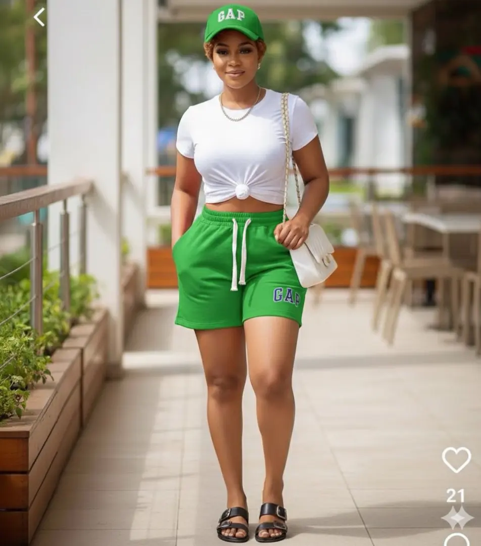 Athletic Shorts with Cap Set thumbnail 2