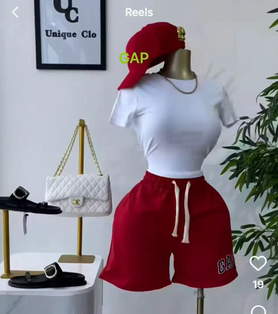 Athletic Shorts with Cap Set thumbnail 3