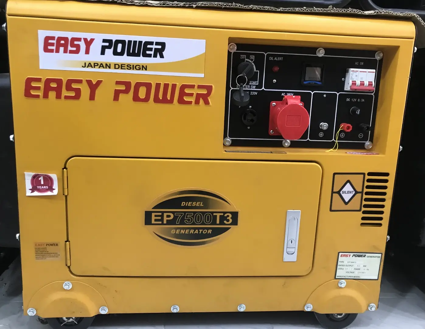 Easy Power EP7500T3 Diesel Generator
