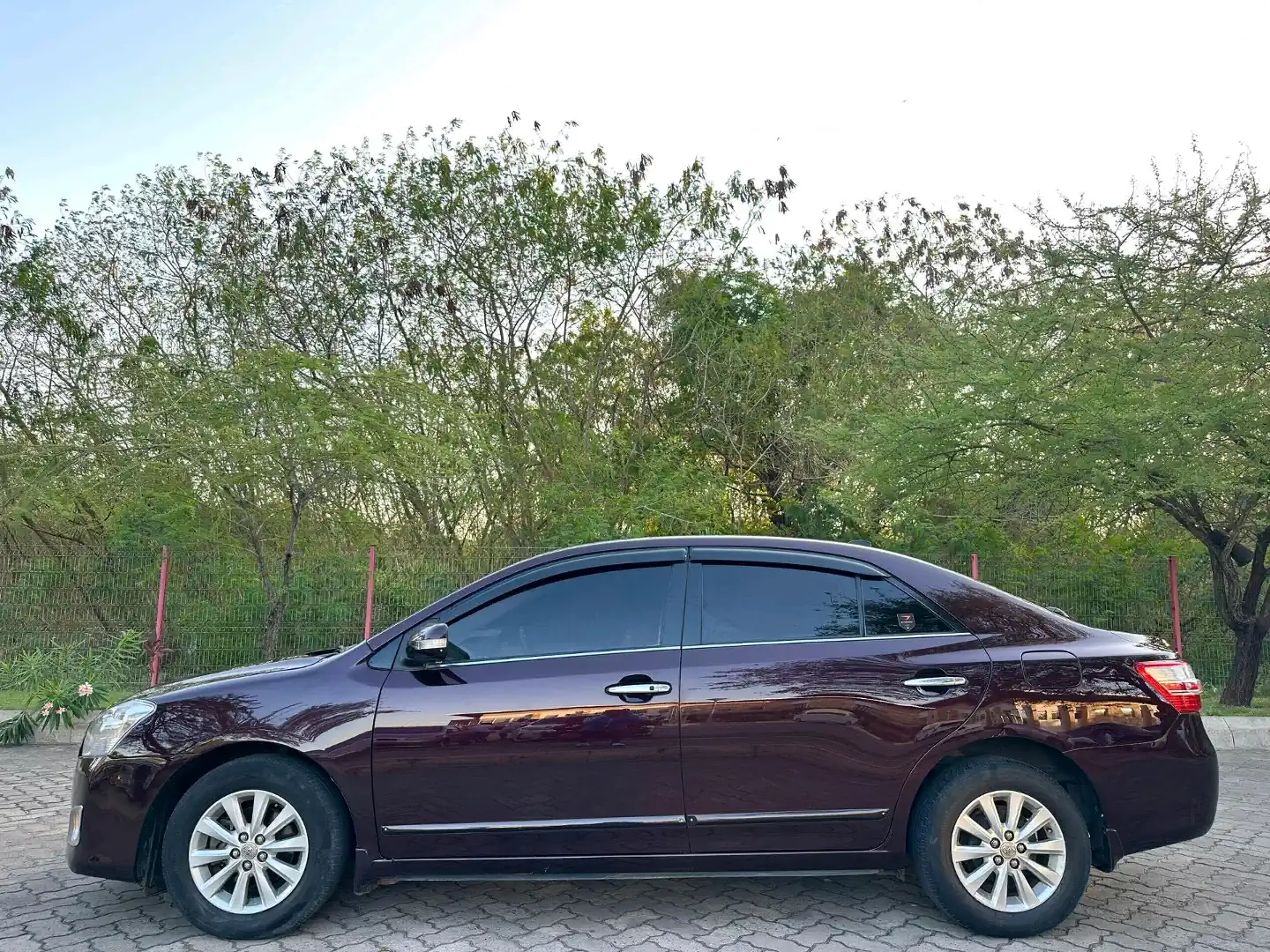 Toyota Premio X New Model 2010 Maroon thumbnail 4