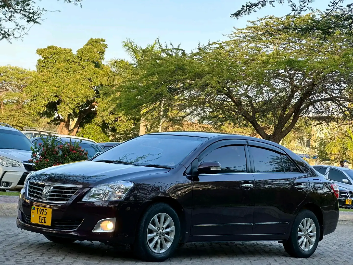 Toyota Premio X New Model 2010 Maroon thumbnail 5