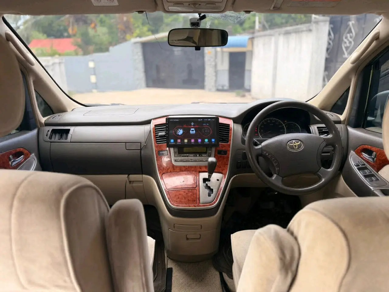 Toyota Alphard Minivan 2003 Silver thumbnail 5