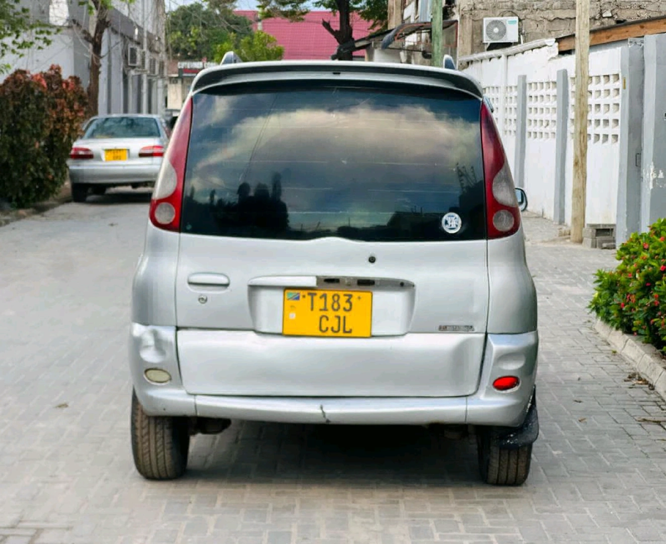Toyota Funcargo 2007 Silver thumbnail 7