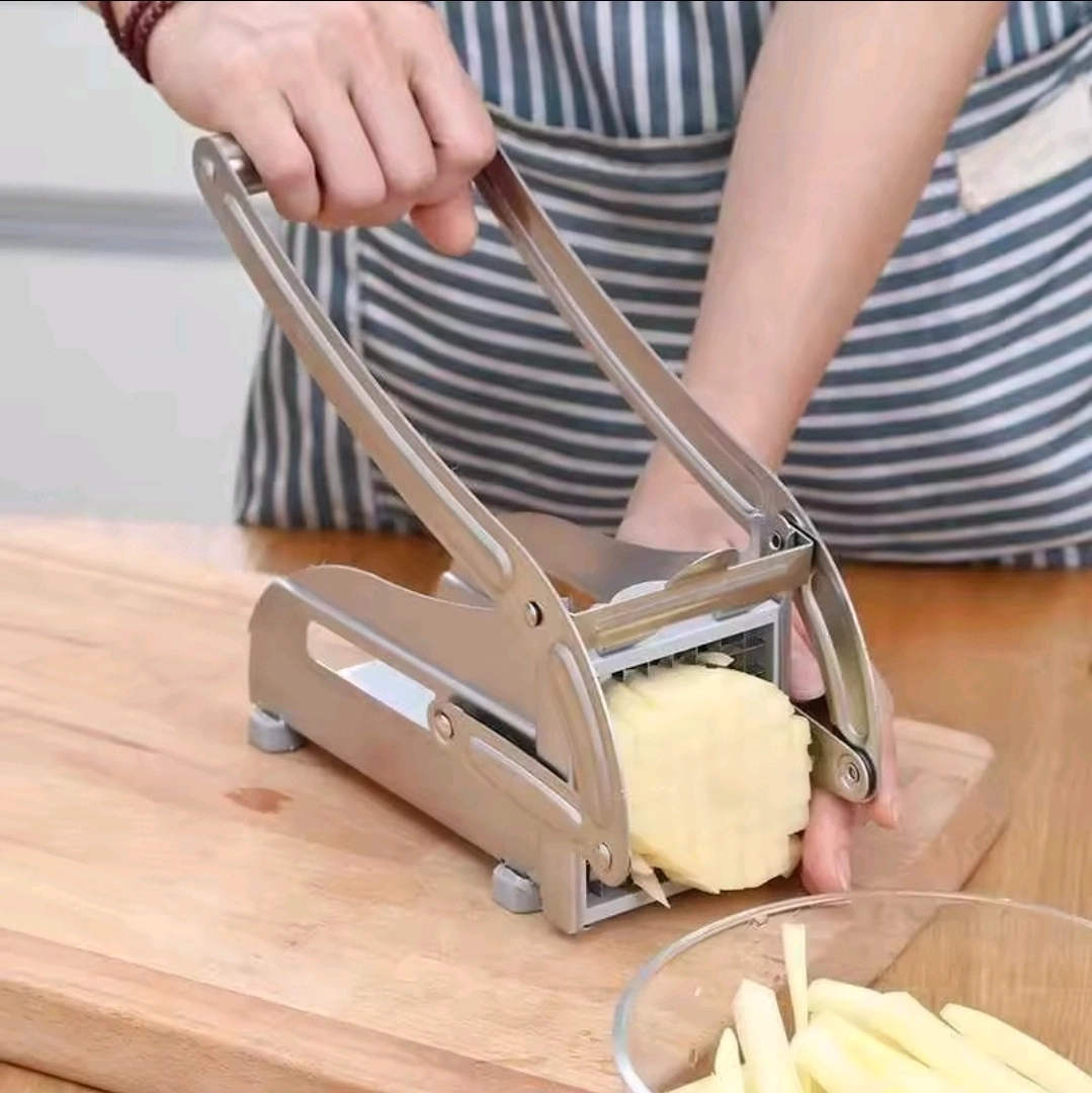 Stainless Steel Manual Potato Chipper / French Fry Cutter thumbnail 2