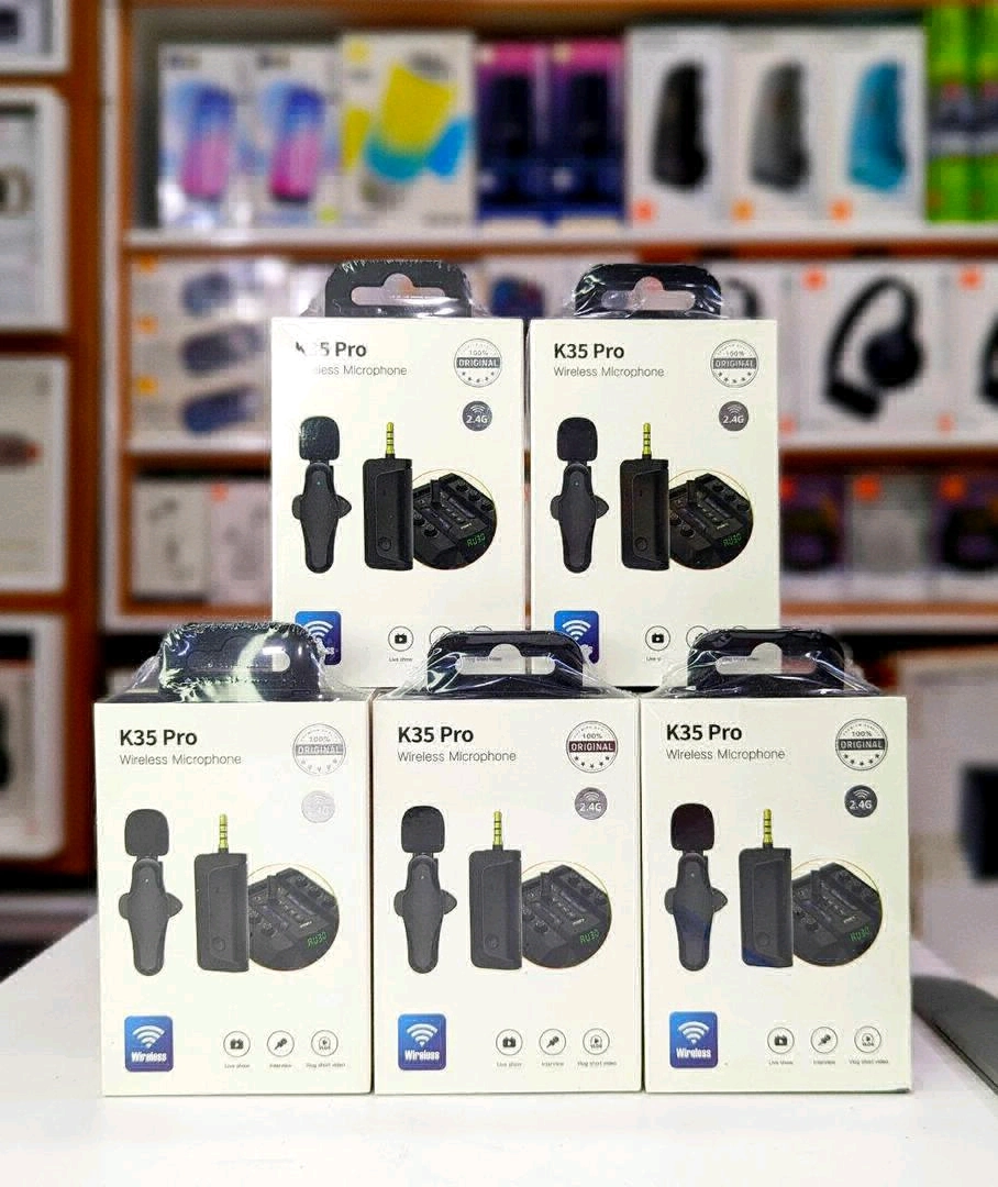 K35 Pro and K5 Pro Wireless Lavalier Microphones