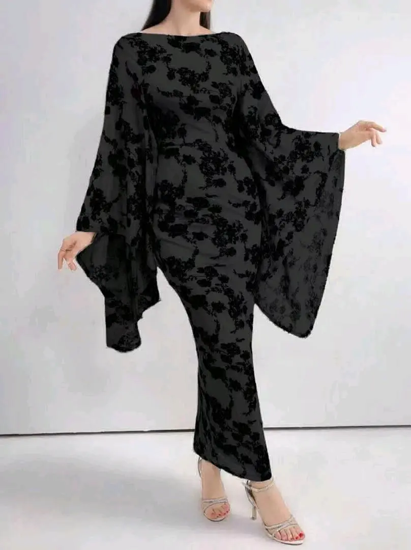 Pencil Dress Maua Mikono Mipana thumbnail 3