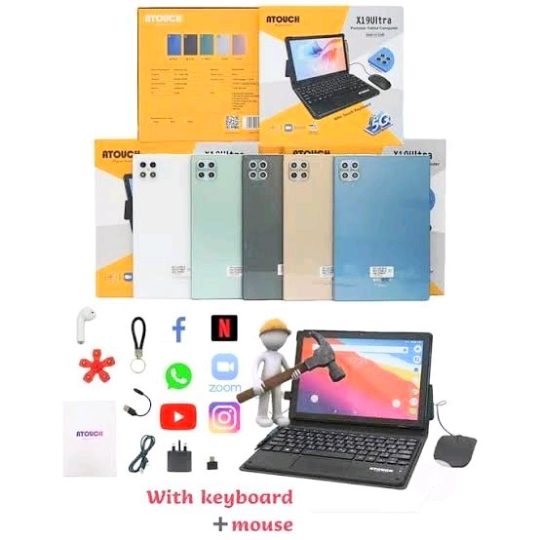 ATOUCH X19 Ultra Tablet 8GB RAM 512GB ROM 5G + Accessories thumbnail 3