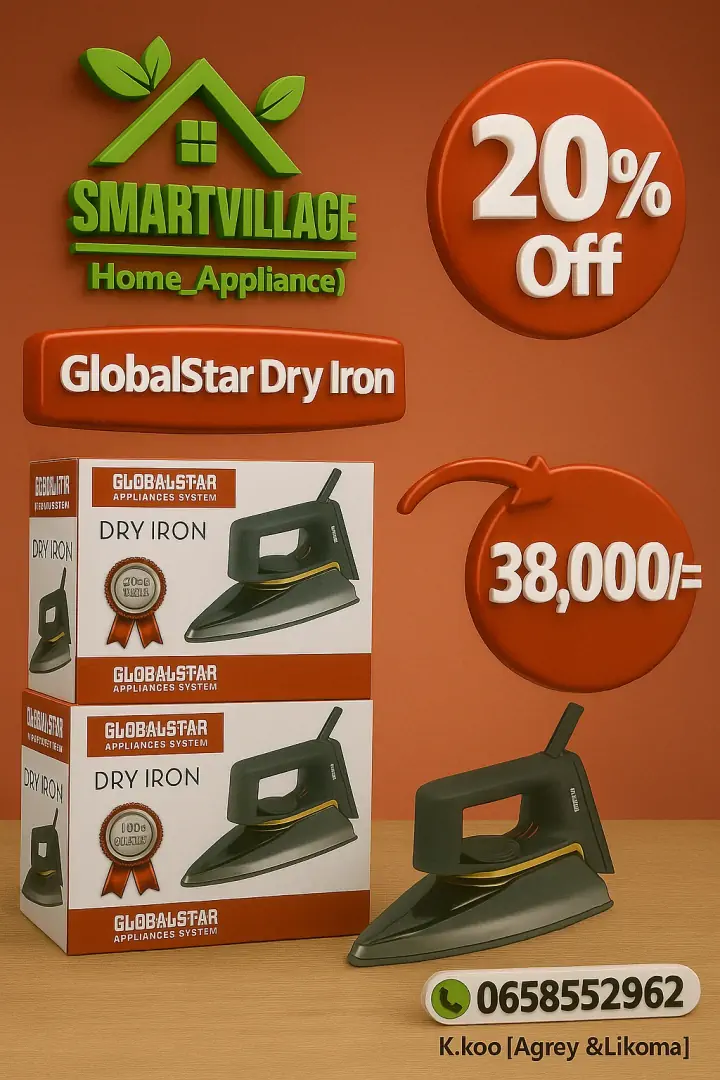 GlobalStar Dry Iron - 20% OFF Promo