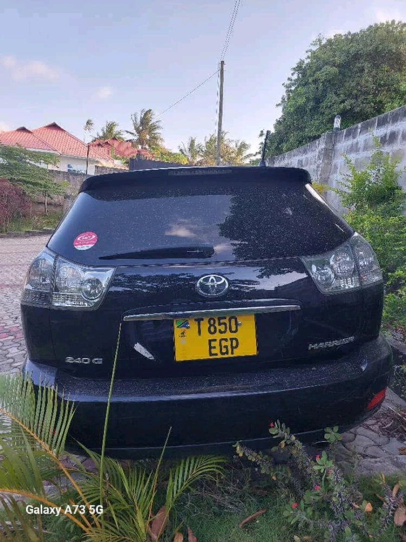 Toyota Harrier 2008 Black - 2360cc thumbnail 2