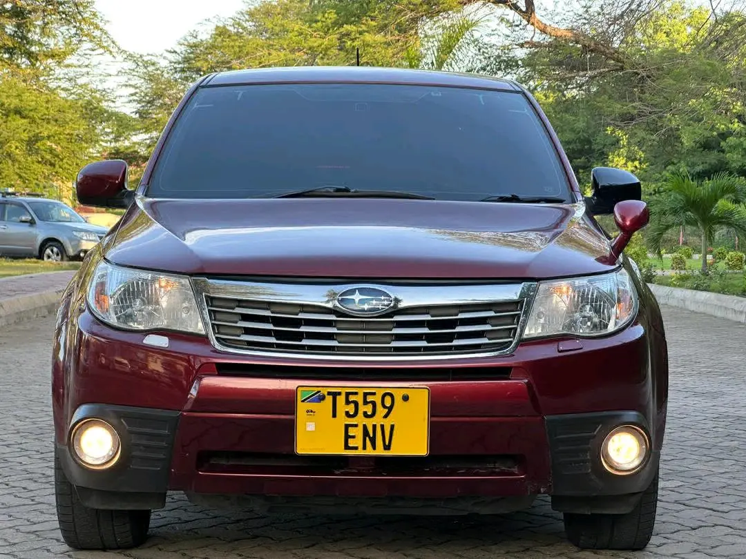 Maroon Subaru Forester (ENV)