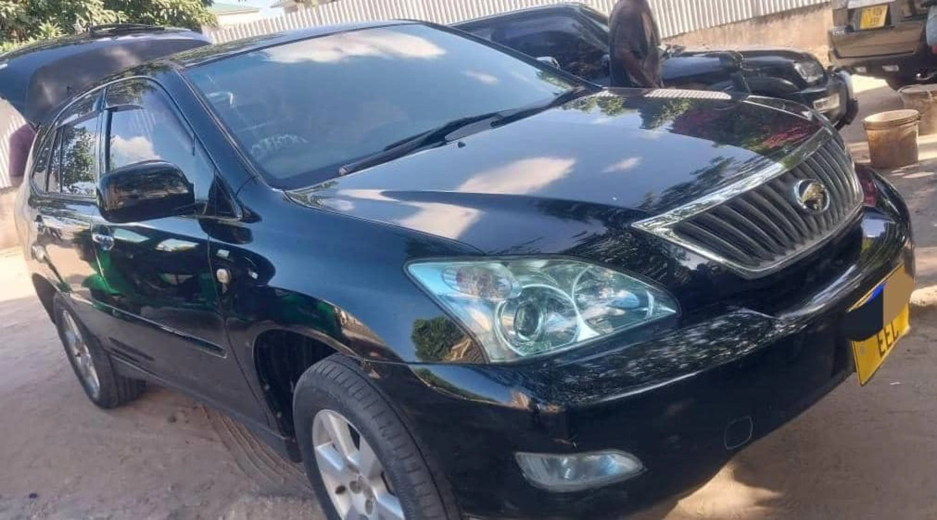 2007 Black Toyota Harrier SUV 2390cc (Reg No. EEL) thumbnail 3