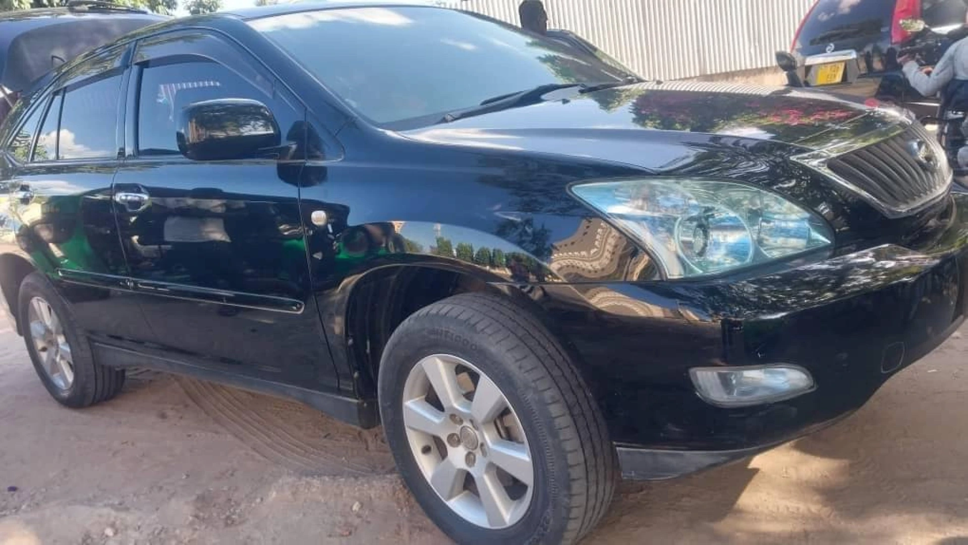 2007 Black Toyota Harrier SUV 2390cc (Reg No. EEL) thumbnail 4
