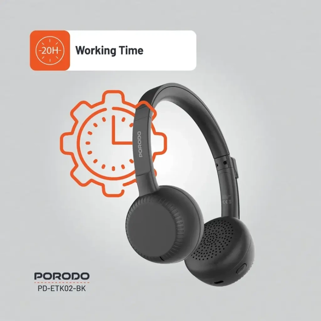 Porodo Office Wireless Headset thumbnail 3