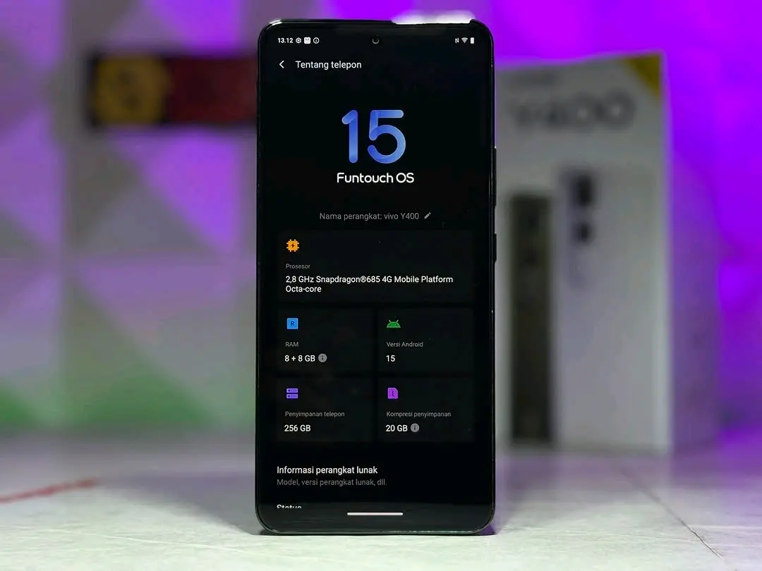 Used Vivo Y400 Smartphone 256GB/8GB thumbnail 2