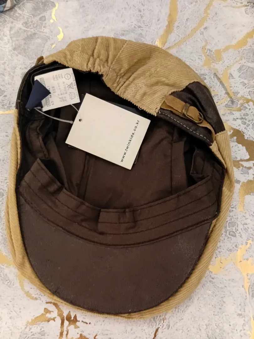 Twinkids Corduroy Flat Cap for Kids thumbnail 2