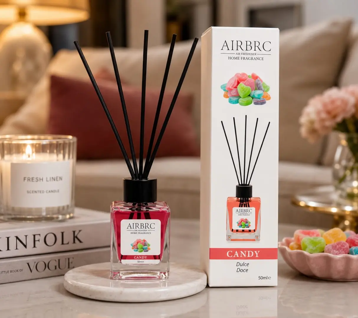 AIRBRC Quality Reed Diffusers & Scented Candles