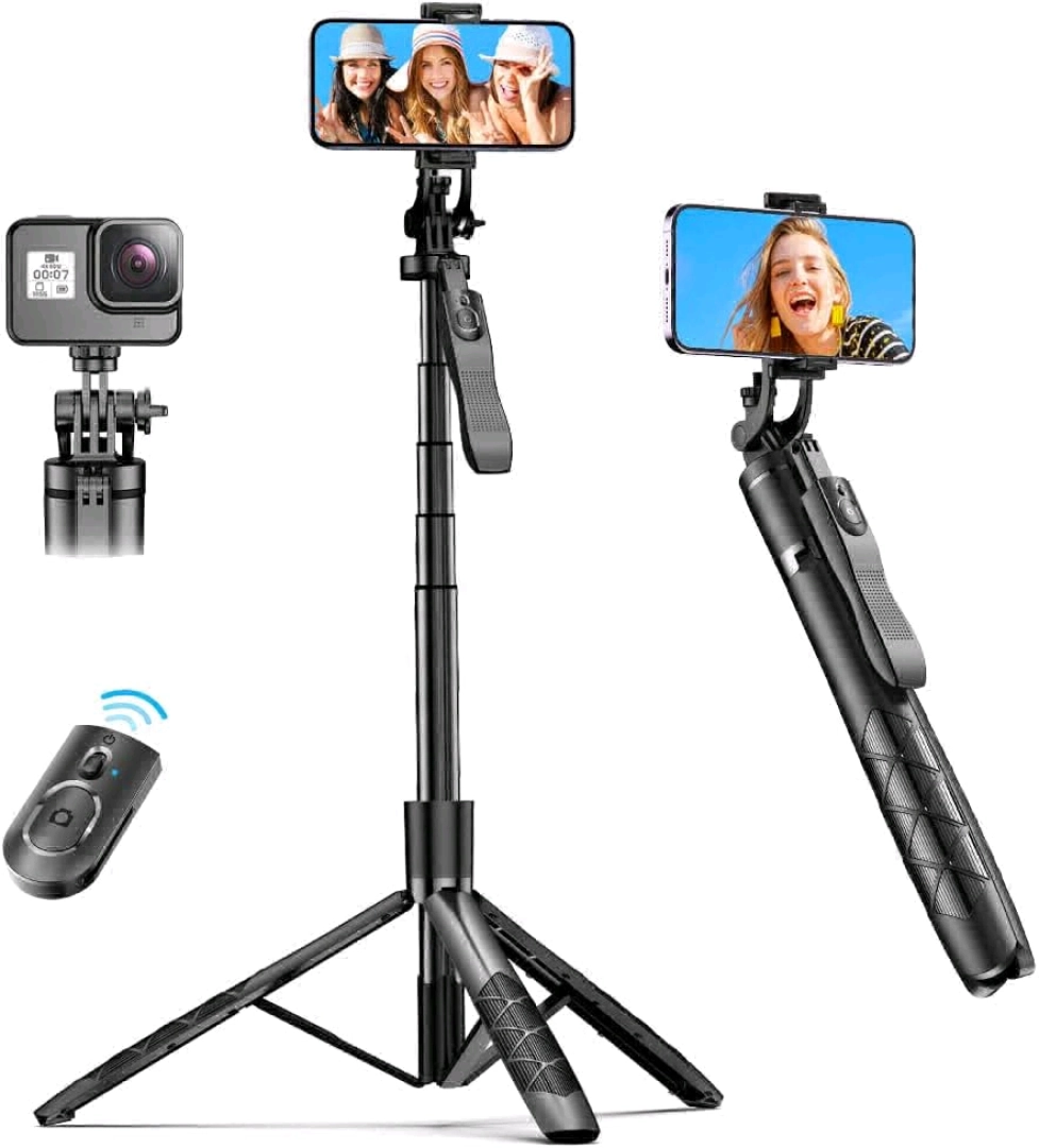 L16 LONG Selfie Stick Tripod with Bluetooth Remote thumbnail 2