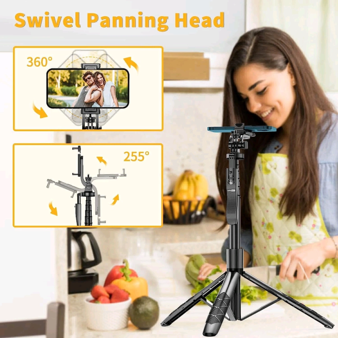 L16 LONG Selfie Stick Tripod with Bluetooth Remote thumbnail 6