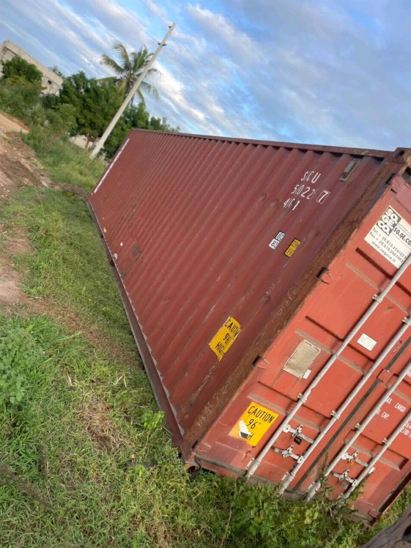 40ft Red Shipping Container