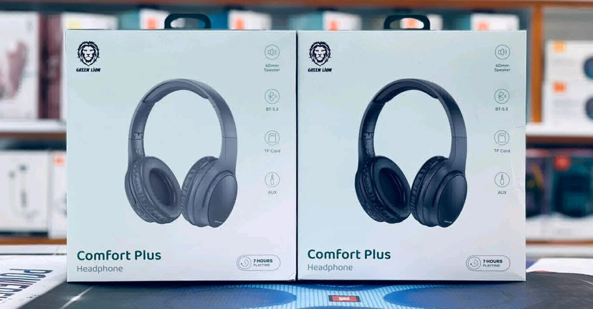 Green Lion Comfort Plus Wireless Headphones (BT 5.3)