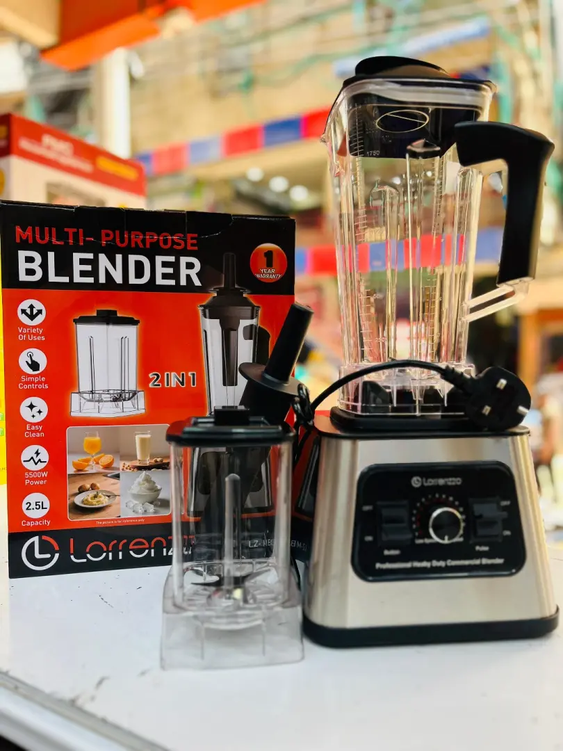 Lorrenzzo 2-in-1 Blender (2.5L)