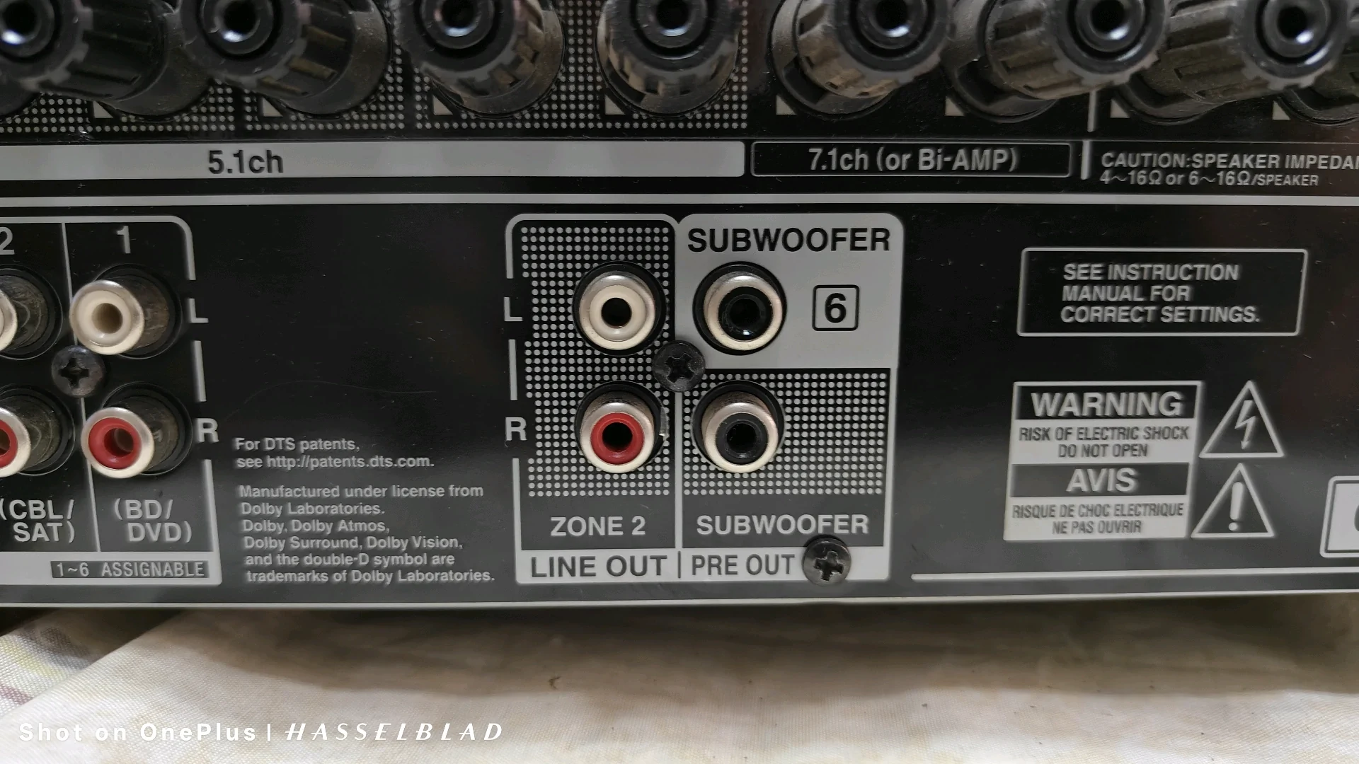 Onkyo AV Receiver TX-NR607E thumbnail 3