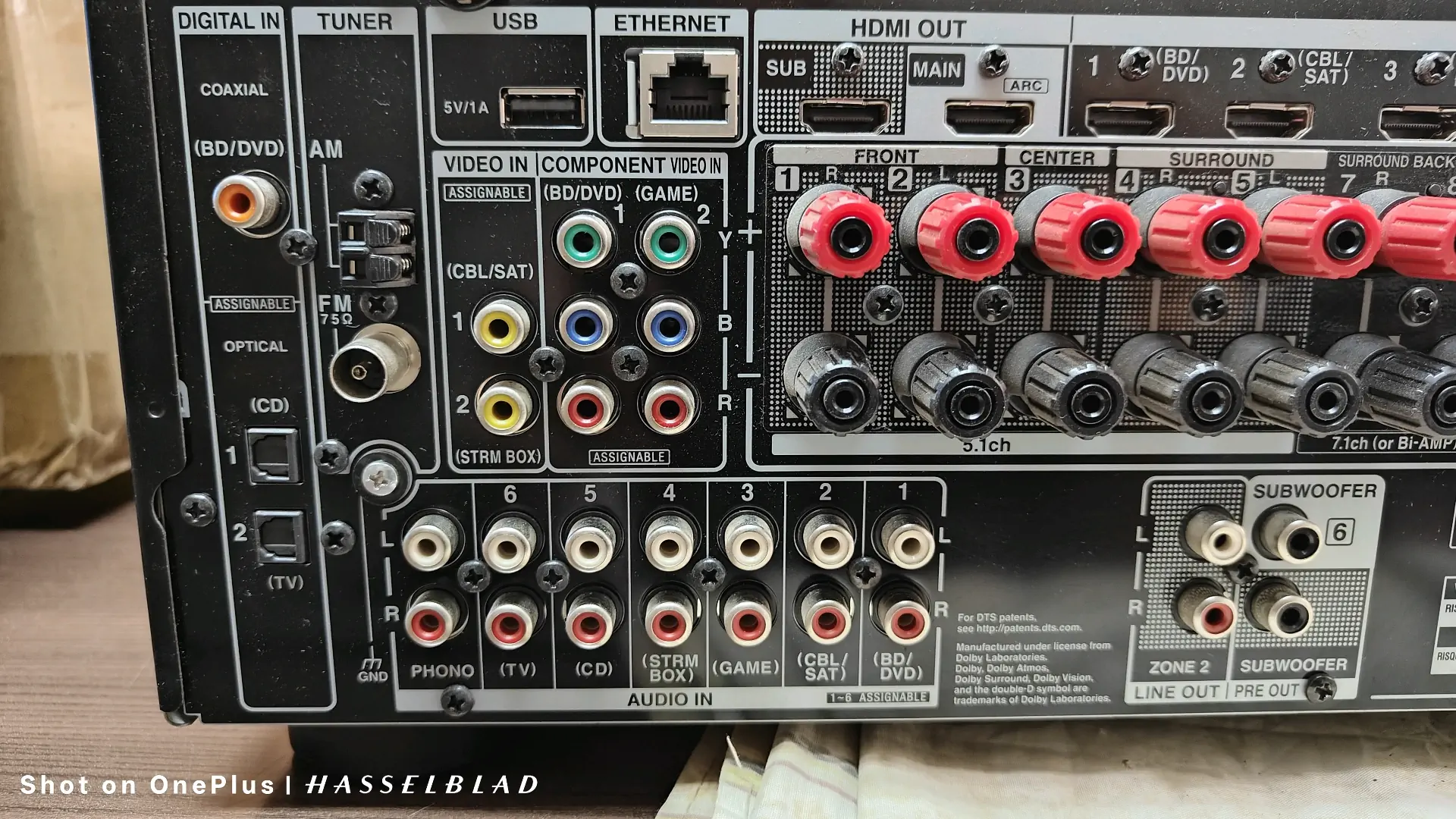 Onkyo AV Receiver TX-NR607E thumbnail 5