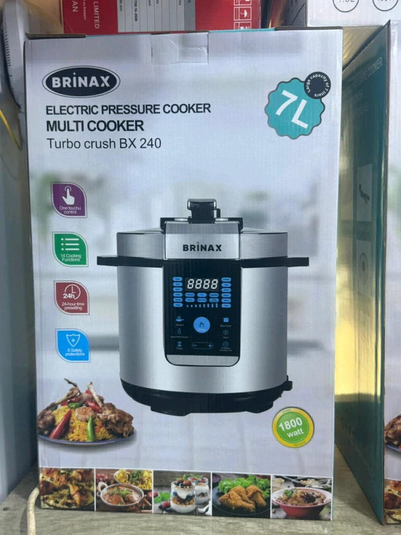 Brinax 7L Electric Pressure Cooker (Multi Cooker)