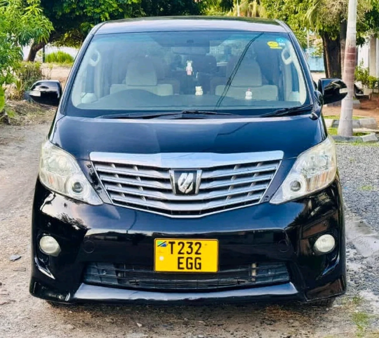 Toyota Alphard 2010 Black EGG