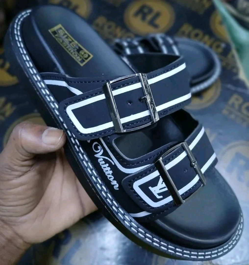 Louis Vuitton Black Sandals/Slippers Size 40-45