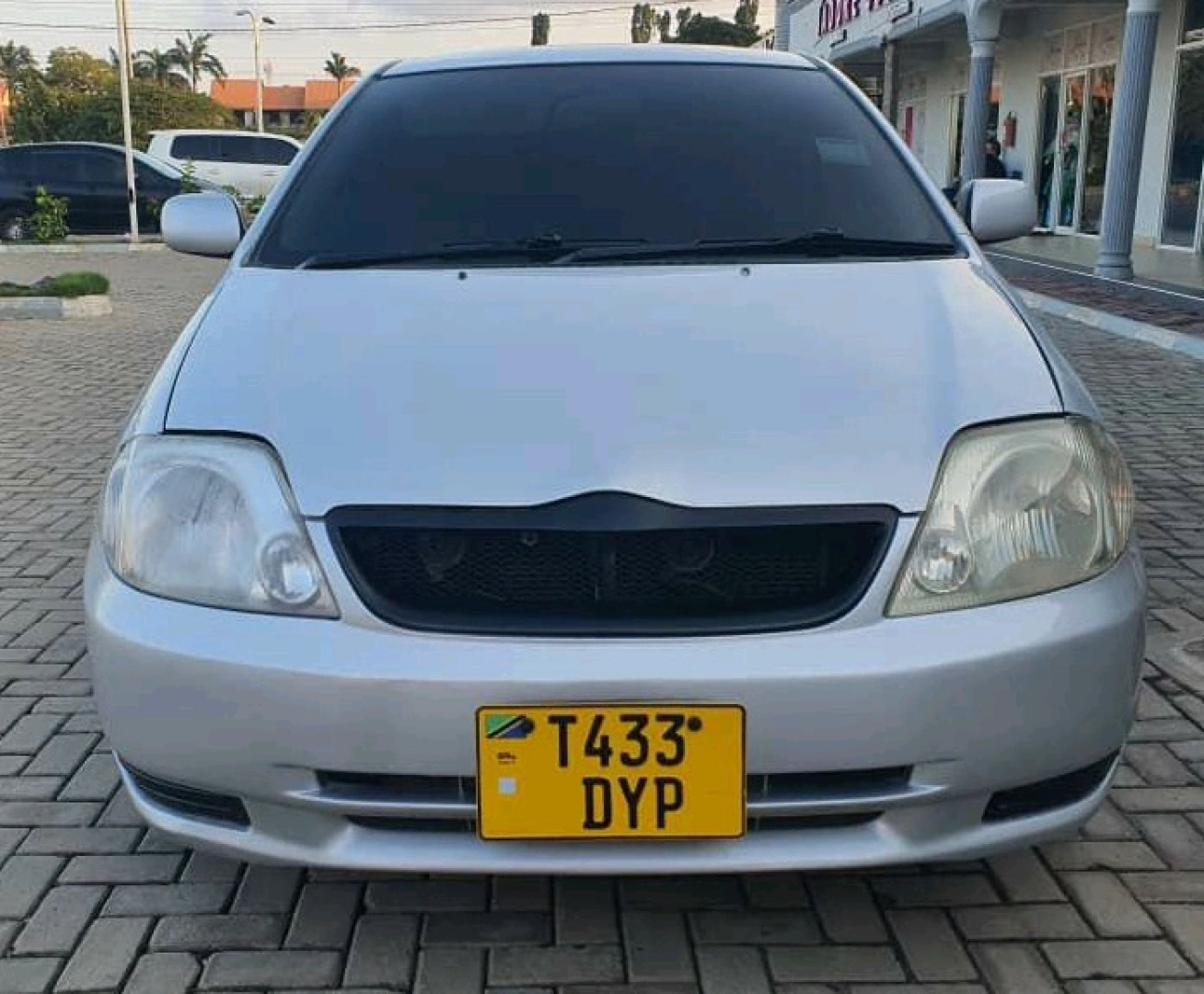 Toyota RunX Silver Car 1490 cc